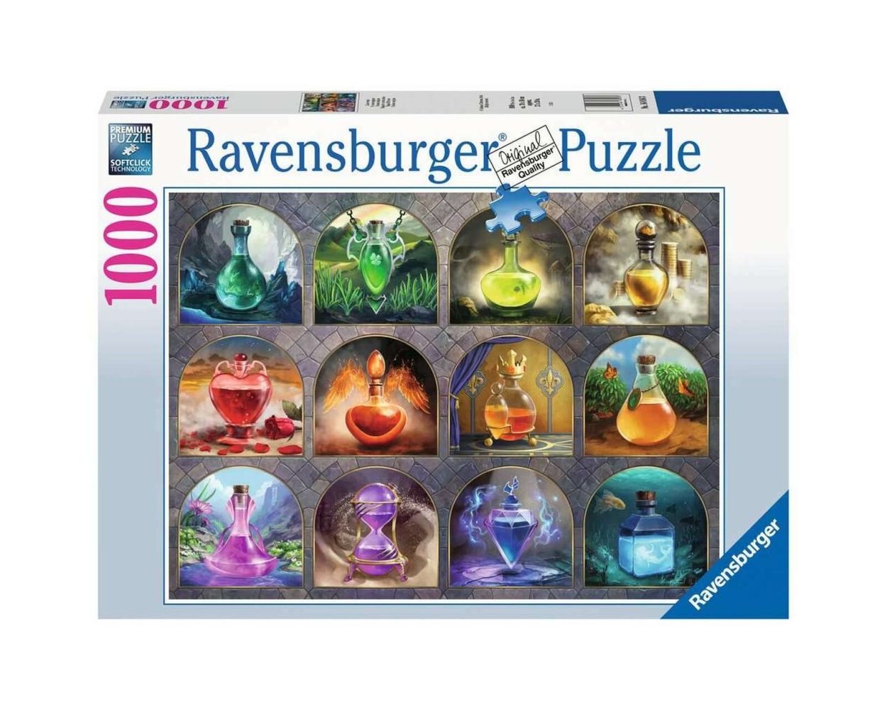 Ravensburger Magical Potions 1000pcs Jigsaw Puzzle 27" x 20" Feb.19,21 