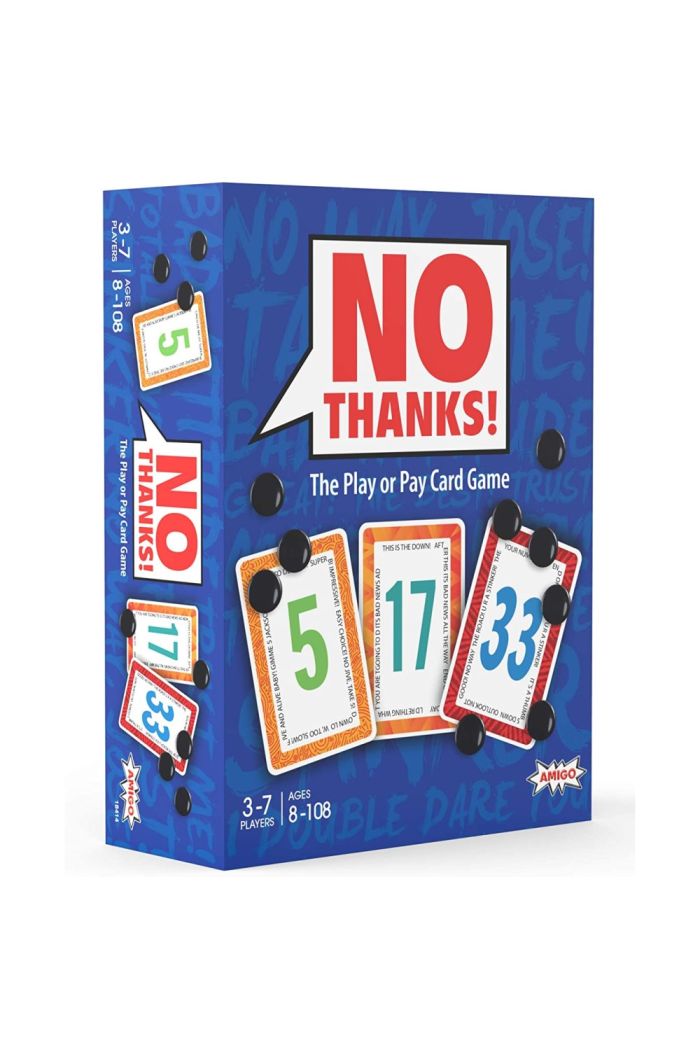 NO THANKS CARD GAME